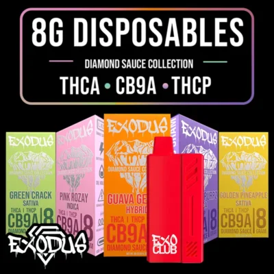 exodus diamond sauce collection disposable 8g