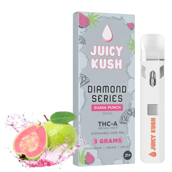 juicy kush Guava Punch 3 gram disposable