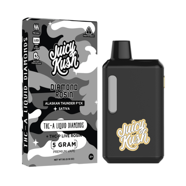 juicy kush disposable 5g Alaskan Thunder F*ck