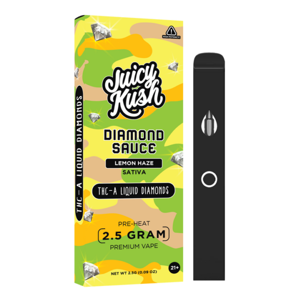 juicy kush Lemon Haze 2.5 gram disposable