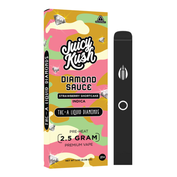 juicy kush Strawberry Shortcake 2.5 gram disposable