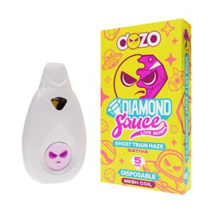 dozo diamond sauce ghost train haze disposable 5g