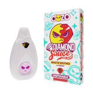 dozo diamond sauce white rhyno disposable 5g