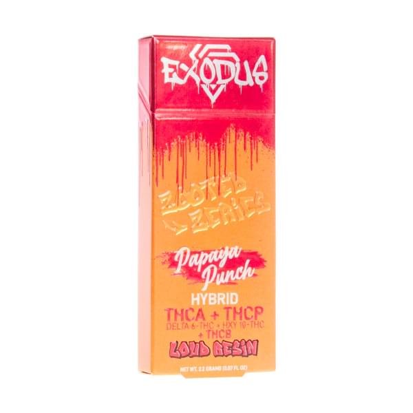 exodus zooted series thca disposable 22g